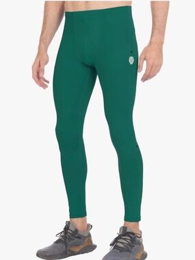 NWT PIQIDIG Workout Leggings Yoga Pants with Pockets - Men Compression tights